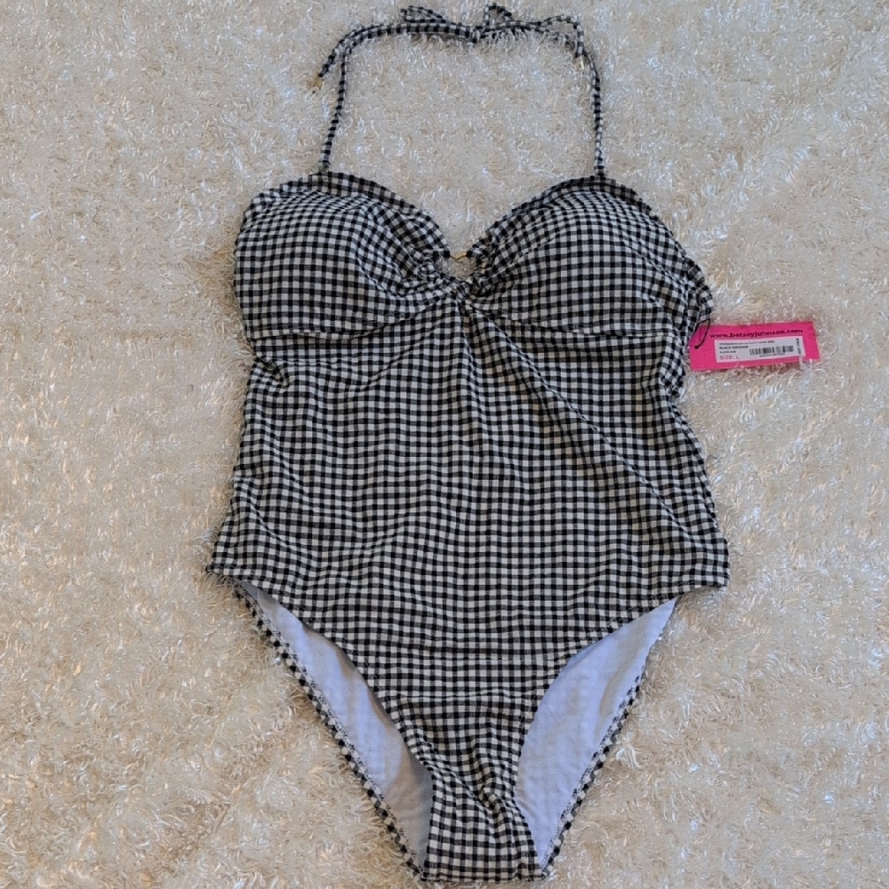NWT! Betsey Johnson Swimsuit Size Lg